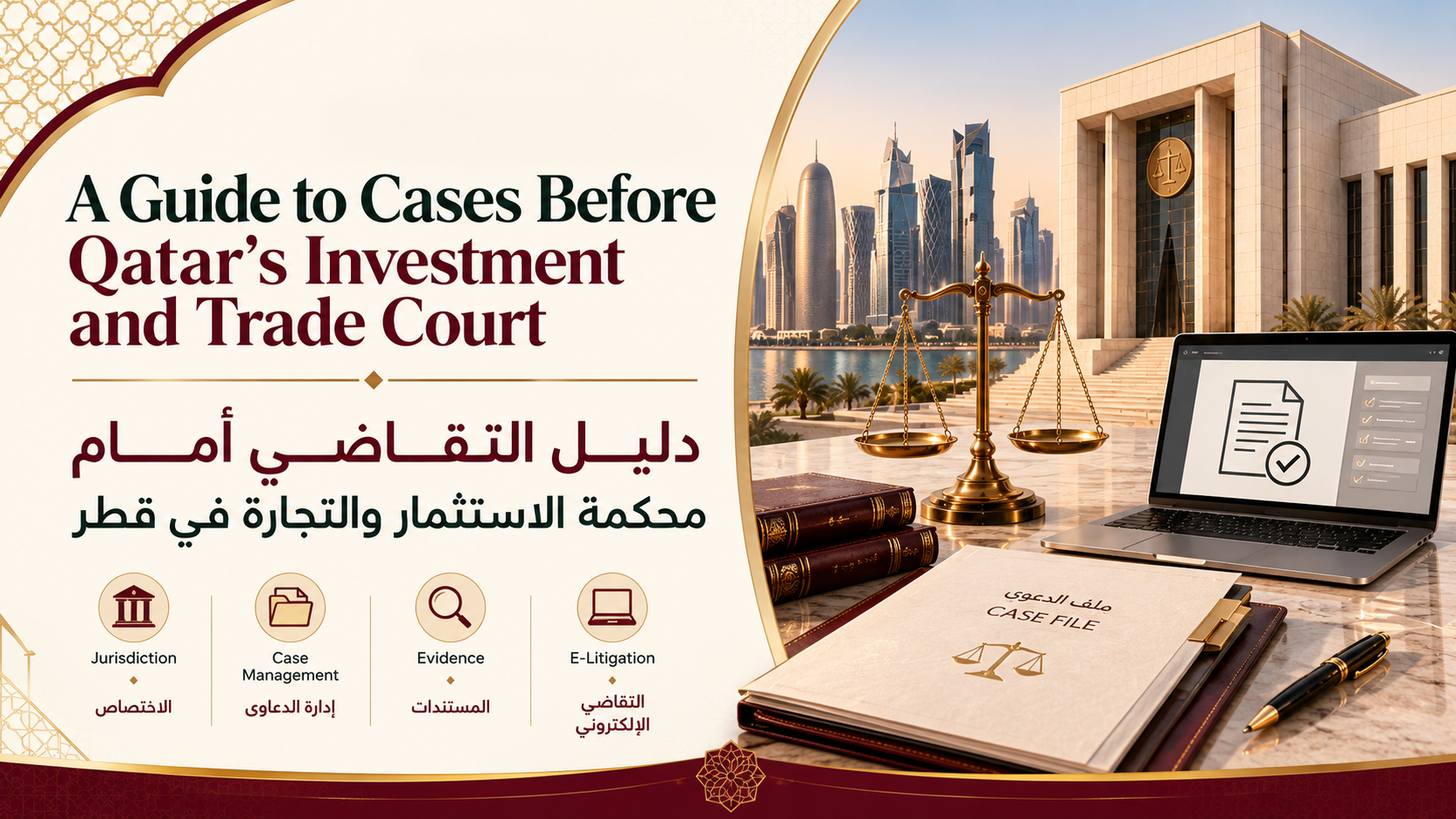 محكمة الاستثمار والتجارة في قطر | الاختصاص وقيد الدعاوى